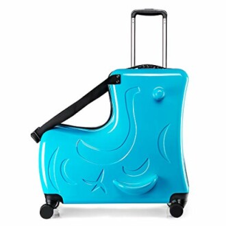 AO WEI LA OW Kids Ride-On Suitcase