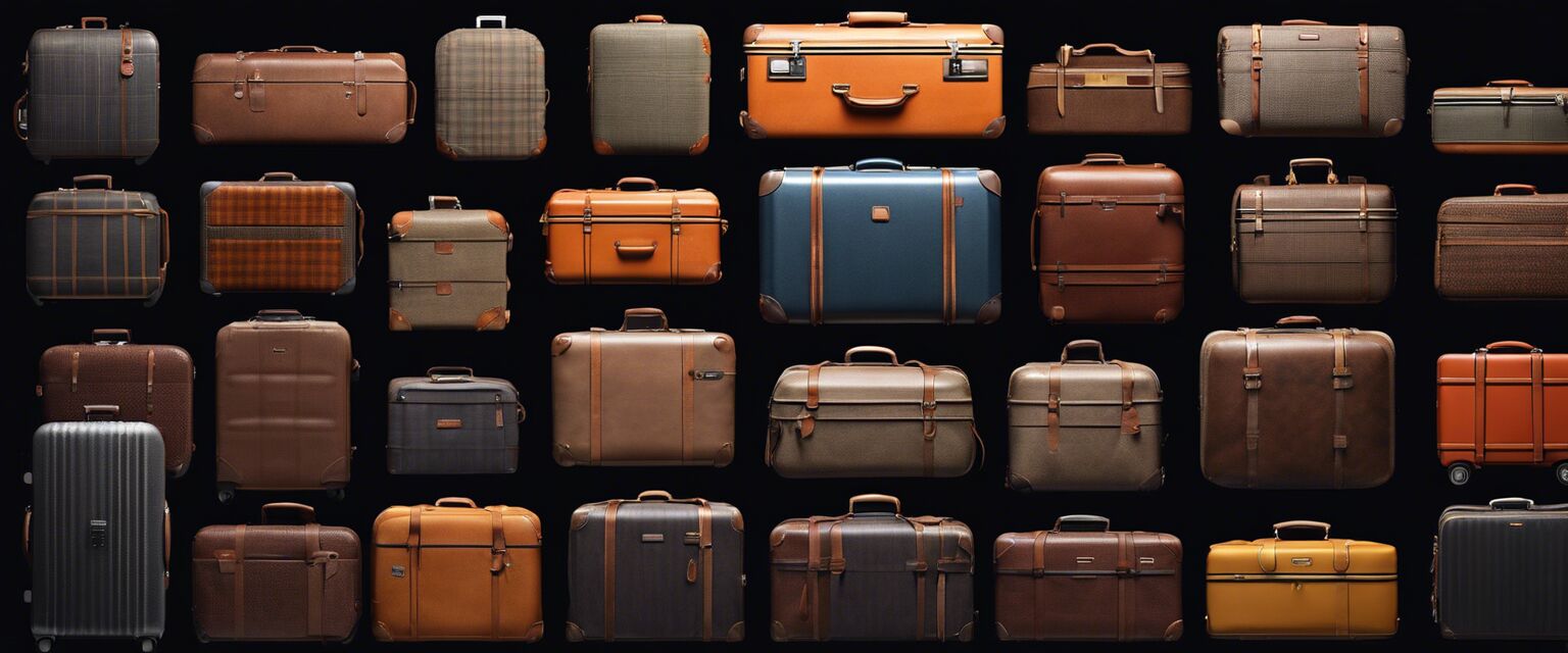 Checked luggage brands