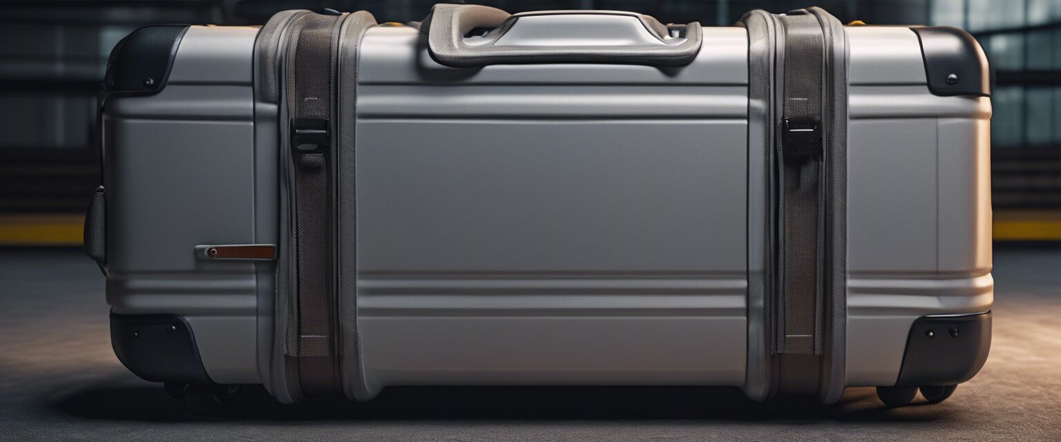 Materials used in hardside luggage