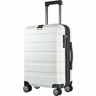 KROSER Hardside Expandable Carry On Luggage